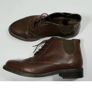 Ariat womens ankle boot/booties Brown leather 6